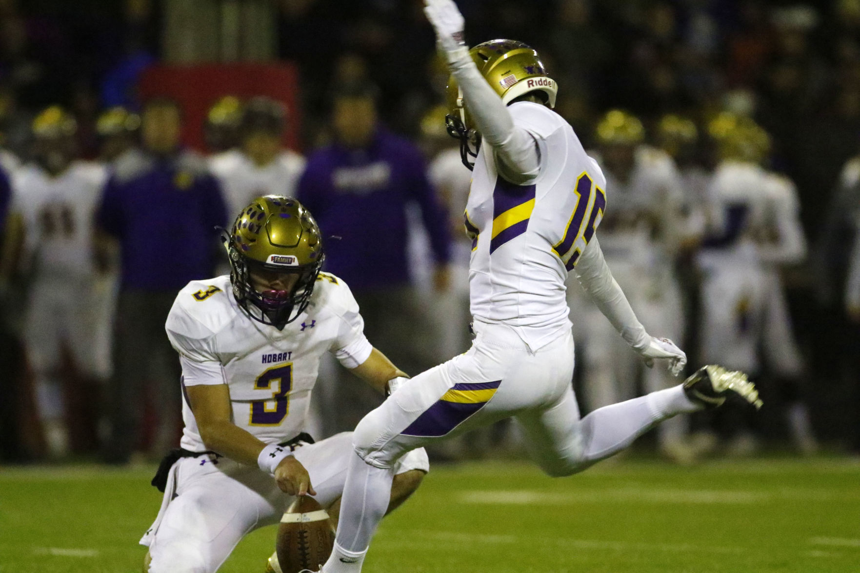 Gallery: 4A football sectional first round: Hobart vs. Morton